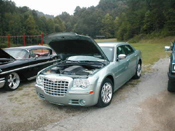 Johnny Kemper cruised his Hemi powered 300M over from Hyden, KY.