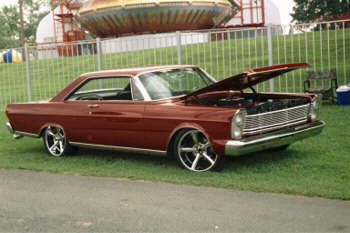 2 shots of this beauty - A '65 Ford Galaxie 500!