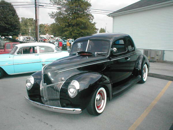 Bobby Brandenburg's slick '40 Coupe.