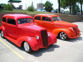 A pair of Chevy Sedans (Medium)