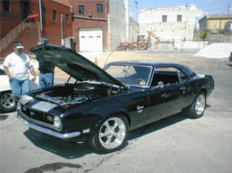 Jack and Minnie Roberts drove their 68 Yenko Camaro