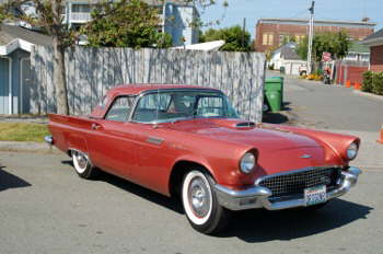 Walt and Alma Miller 1957 T-Bird