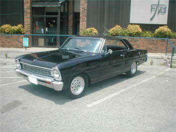 Carl Allens 66 Nova was lookin fine