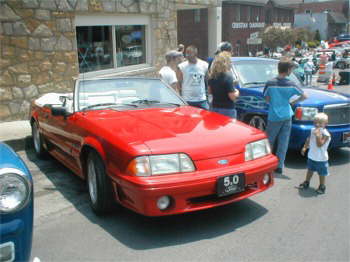 Curtis Couch has one fine 93 Mustang Convert