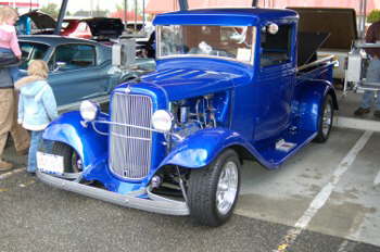 Bill Richardson 34 Ford pickup