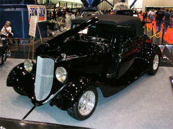 Houston is home to this '33 Ford Cabriolet, shown by the Williams boys