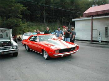 Mitch Allen drove his Super Bad Camaro