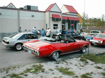 Vernon Lunsford cruised in his Chevelle SS Ragtop