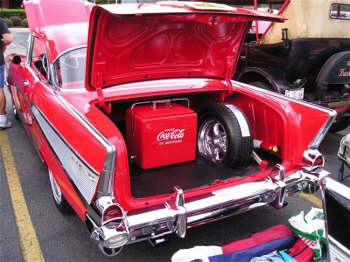 Gary Johnson's '57 Chevy was detailed to the max