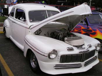 a '47 Mercury owned by Nick Loyd