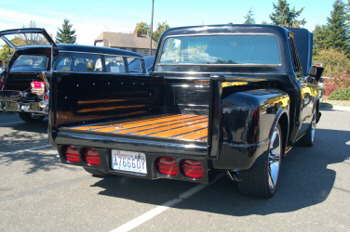 Casey Morgan 1972 Chevy pickup rear