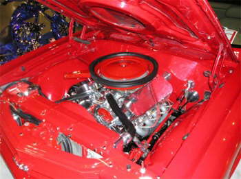 This is the engine of Jack Barnetts '70 El Camino