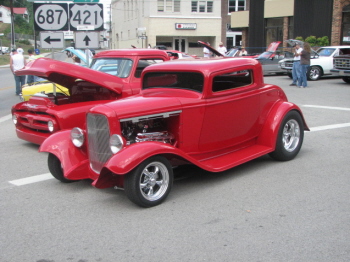 HRHLs' own Jack Roberts' 32 Ford 3Win Cpe