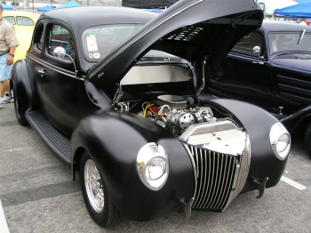 Mickey Greer only recently finished this very sweet '39 Ford Coupe