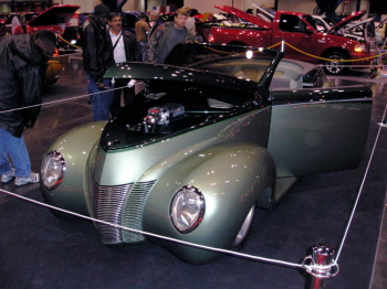 72 'Vision' is a '40 Ford completely massaged by Troy Trepaneir of Rad Rods By Troy