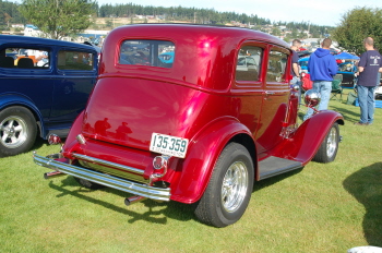 Joe Peterson 32 Ford rear