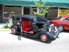 Ray drove his beautifull 34 Ford over from Science Hill