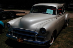 This '50 Chevy Fleetline owned by Gary Clack has a lot of nice Kustom touches