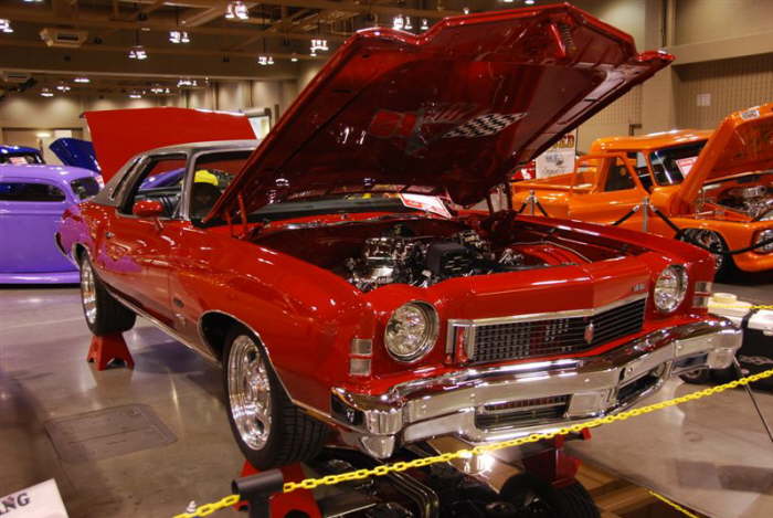 72  Keith Newmans '73 Monte Carlo isn't radical unless you count the  502 ci engine