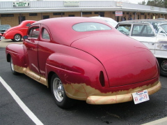 1  A little different paint on this chopped coupe