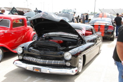 20  Donut Gang member Tony Adsley and his super cool Merc' are showing up everywhere