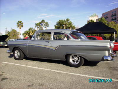 Ken and Cindy Lorenz 1957 Ford Custom 300