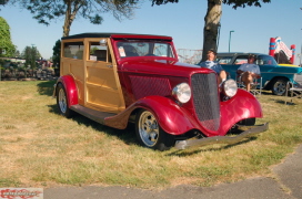 Bill Owen 1933 Ford woody