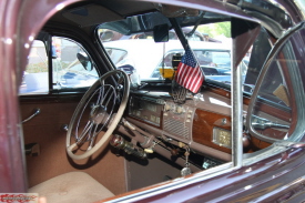 This very well done ’39 Chevy Deluxe 4 door belongs to Hector Ortiz of Stanton, CA.  Check out the engine compartment.