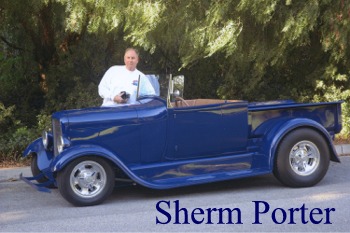 Sherm Porter with his '28 Roadster Pickup