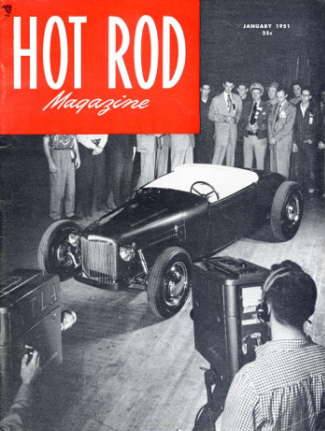 January 1951 issue of Hot Rod Magazine