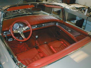 Interior of '57 Bird.