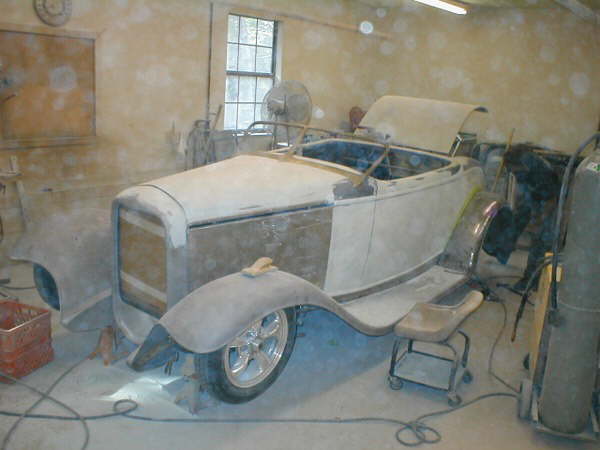 Super '32 Ford Roadster being built for Gai Wilson, this car is gonna be a show stopper!