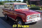feat 69 ford bronco 14k