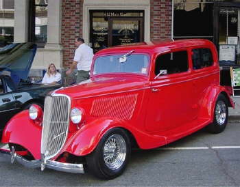 Red '32 Ford