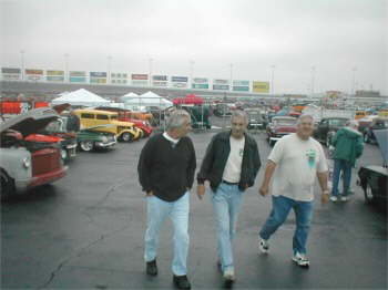 Don & Dave Lewallen & Gene out for a stroll.