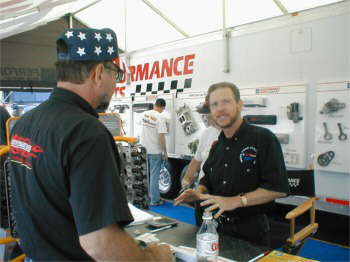 Jack & old friend Steve Lowder of Confederate Motors, Inc., Albemarle, NC.