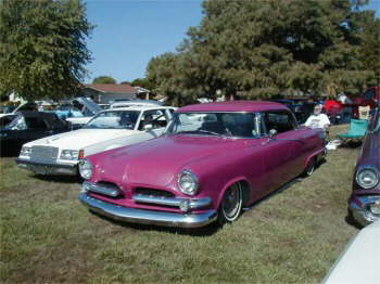 This car was built by the '57 Olds Wagon owner (my car is in the background)!