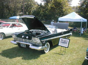 DL Lynch, Corbin, KY., has one rare '57 Plymouth Convertible.