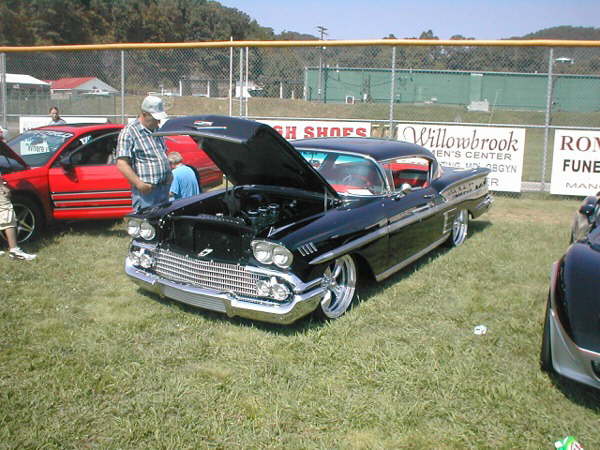 Dennis Asher had his Super nice '58 Impala there.