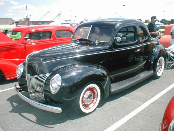 Bobby Brandenburg, Irvine, KY., has one nice '40 Ford Coupe.