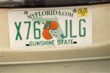 New Florida plate!