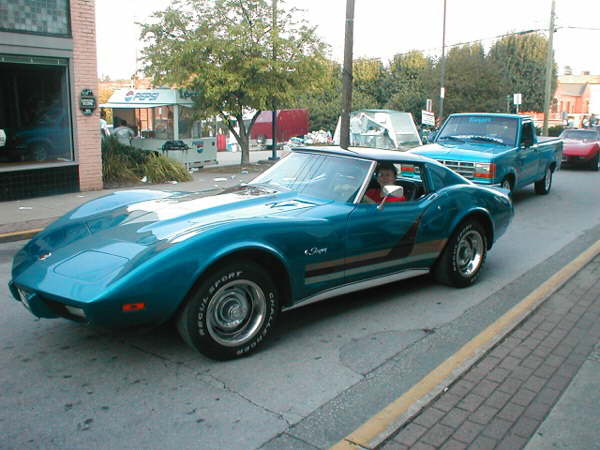 Arlene Allen's Vette.