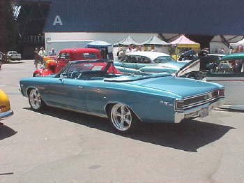 Per the owner, this '67 Chevelle has a 600 HP motor in it.  When you hear it run, you know he's not lying!