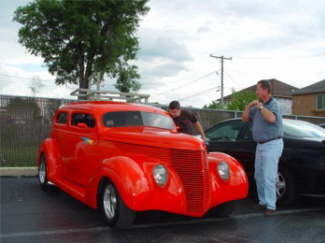 Chopped 39 Ford Sedan