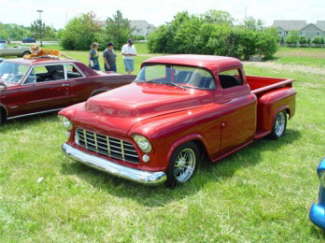 Chopped 55 Chevy Pickup