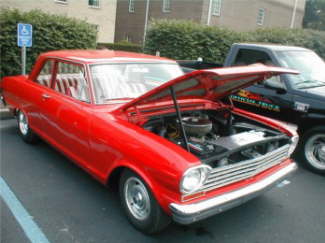 Bill Wells drove his 62 Nova over from Manchester, Ky