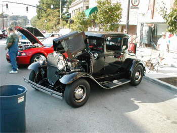 Darrel Boffo drove his A Cpe over from Hazzard, KY