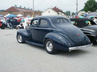 '39 Ford club coupe rear