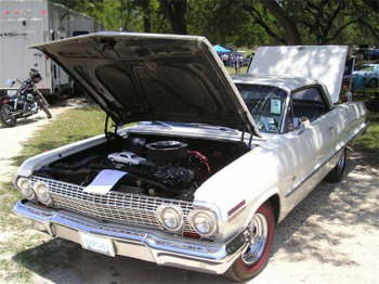 Roy and Linda Rodriguez' '63 Impala