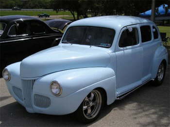 There was no owner info on the '41 Ford Sedan